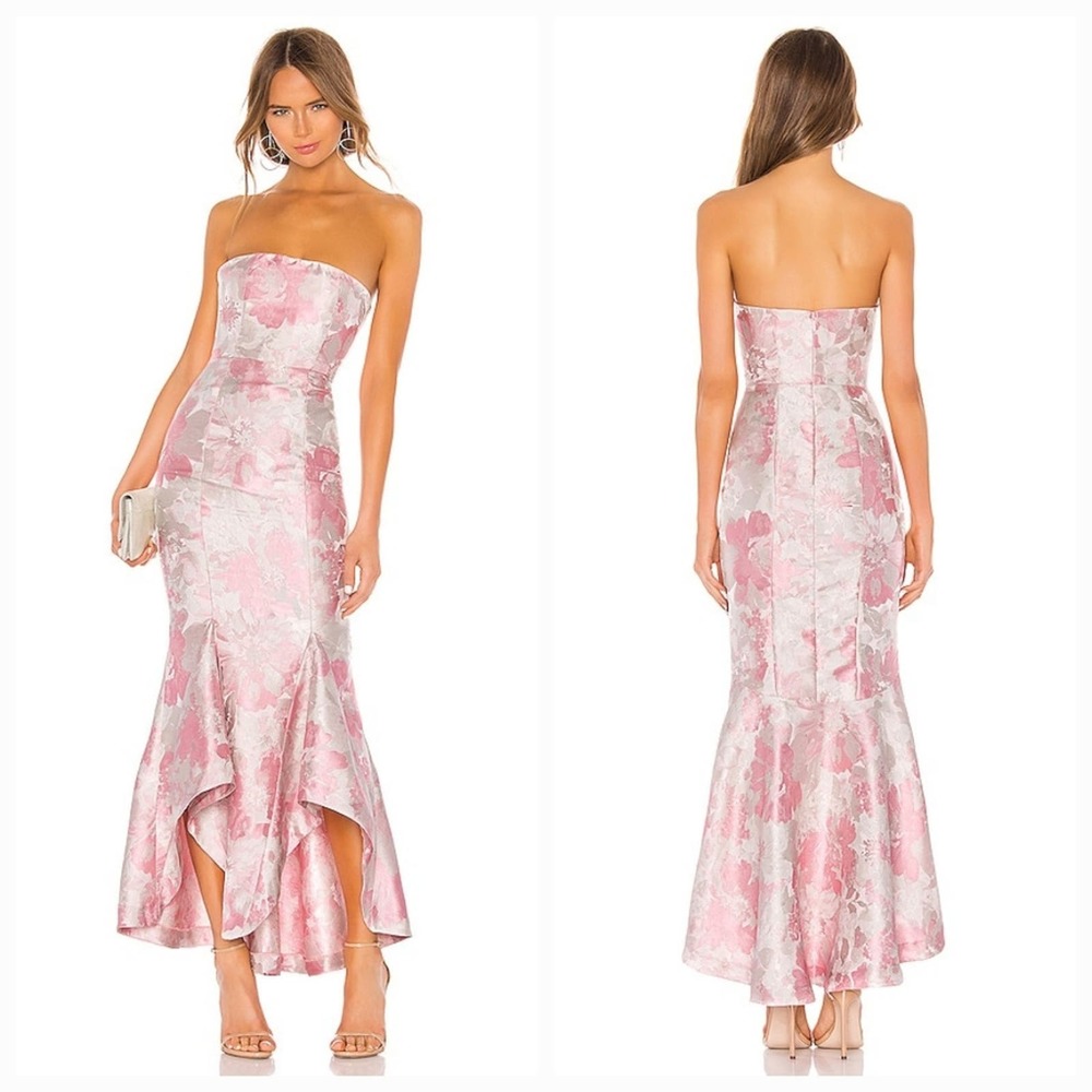 Lovers and Friends Urgonia Gown in Pink Tonal